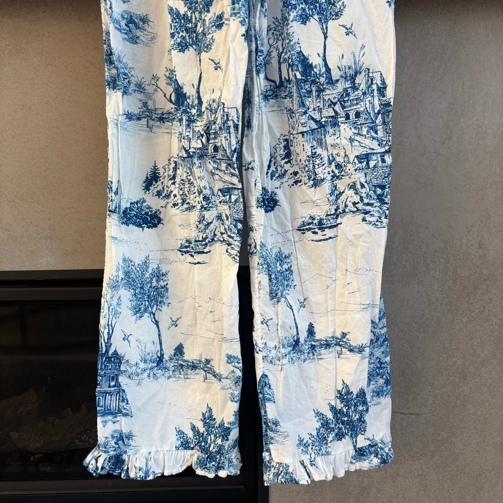VIOLET & BROOKS Colette Toile PJ Pants, Size S/M - Picture 12 of 13